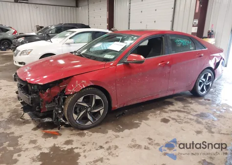 2022 Hyundai Elantra Sel из США, поврежденный, VIN 5NPLN4AG0NH057794